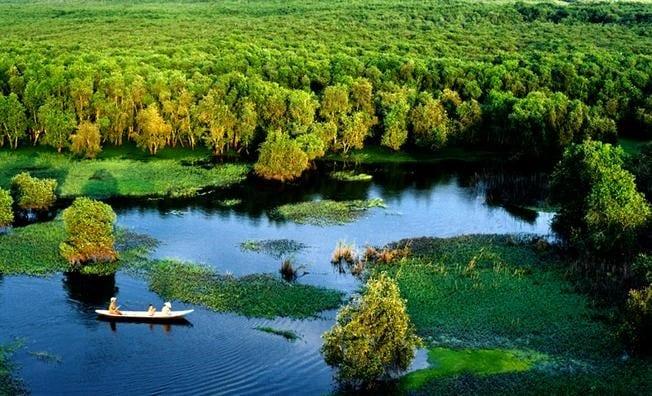 Hoàng hôn trên cung đường An Giang